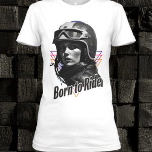 T-shirt personnalisé born to ride