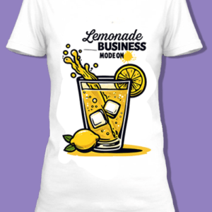 T-shirt "Lemonade Business" pour les entrepreneurs.