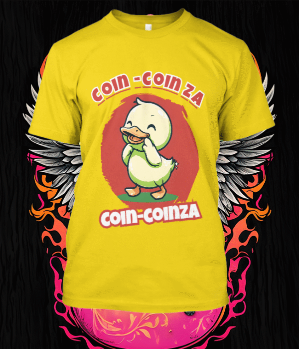 Un caneton adorable et tout en rondeur, capturé dans un élan de joie pure. Ses couleurs douces et son expression facétieuse en font un design tendre et fédérateur, parfait pour un look fun et réconfortant.