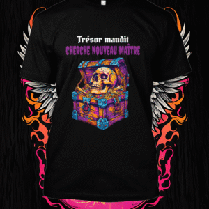 Trésor pirate tête de mort magique design