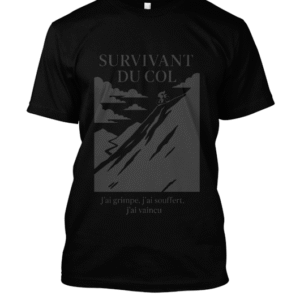 t-shirt-design – L’enfer noir des ascensions