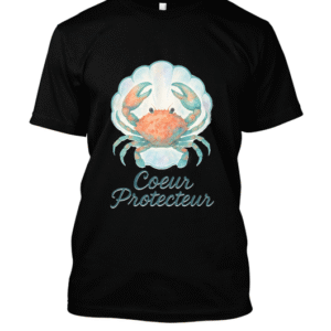 t-shirt-design – Carapace douce âme sensible