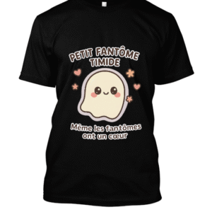 t-shirt-design – Tendresse cachée sous un drap