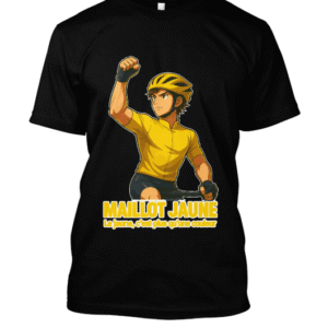 t-shirt-design – L’éclat d’un héros cycliste