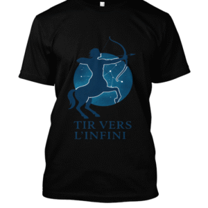 t-shirt-design – Centaure cosmique quête de sens