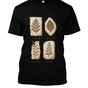 t-shirt-design – Gravées dans la pierre végétale