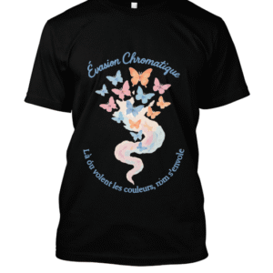 t-shirt-design – Éclosion pastel dans le vent