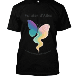 t-shirt-design – Danse légère des pigments aériens