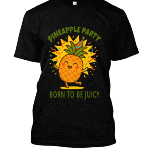 t-shirt-design – Ananas bonheur fête vitaminée
