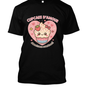 t-shirt-design – Explosion sucrée dans un cœur