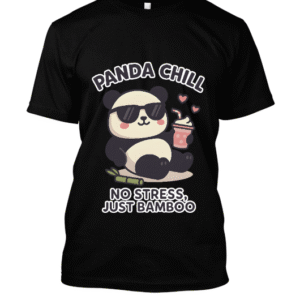 t-shirt-design – Panda relax au goût fruité