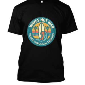 t-shirt-design – Vagues Douces Pas De Guerre