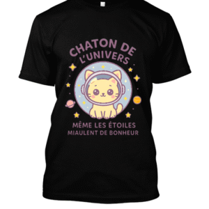 t-shirt-design – Chaton astronaute câlin du cosmos