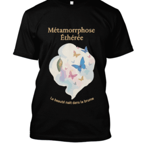 t-shirt-design – Silence coloré avant l’envol