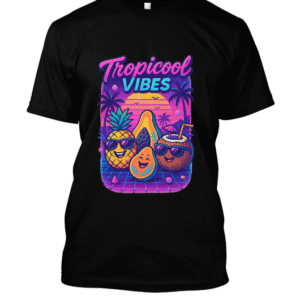 t-shirt-design – Tropiques stylés et ambiance coucher de soleil