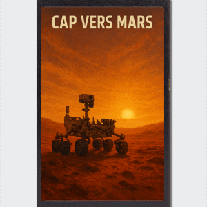 Cadre photo Rover en quête martienne