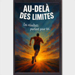Cadre photo Courir plus loin que soi