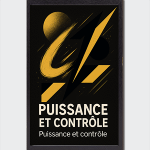 Cadre photo La maîtrise fait la force