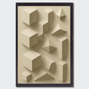 t-shirt-design – Formes primaires style Bauhaus