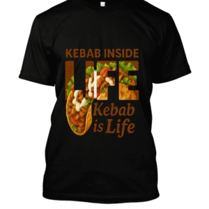 t-shirt-design – Vie intense sauce kebab inside