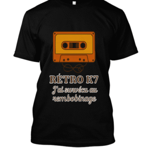 t-shirt-design – Souvenir Orange Bande Magnétique