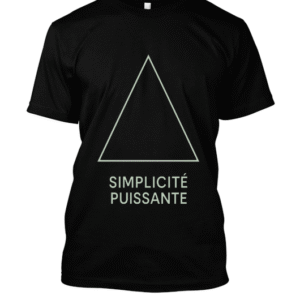 t-shirt-design – Simplicité puissante triangle art géométrique