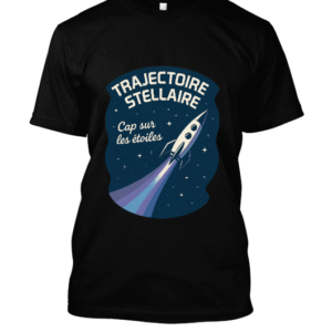 t-shirt-design – Cap cosmique vers l’infini