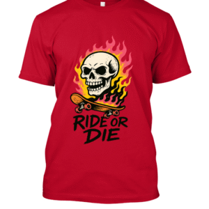 t-shirt-design – T-shirt Skate Skull Rider
