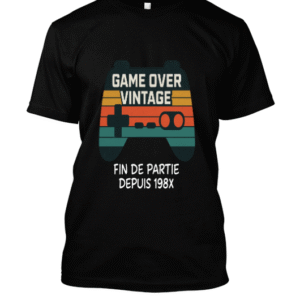 t-shirt-design – Game Over Retour Dans Le Temps