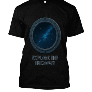 t-shirt-design – Hublot ouvert sur l’infini