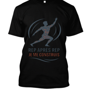 t-shirt-design – Force sculptée dans l’effort