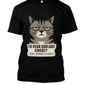 t-shirt-design – Chat grincheux destin fatal