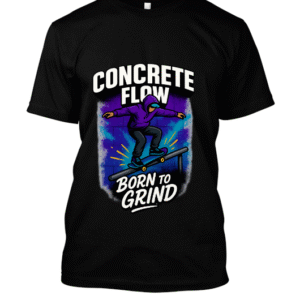 t-shirt-design – T-shirt Skate Neon Skater