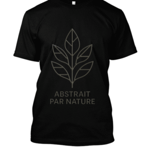 t-shirt-design – Abstraction nature végétale art géométrique