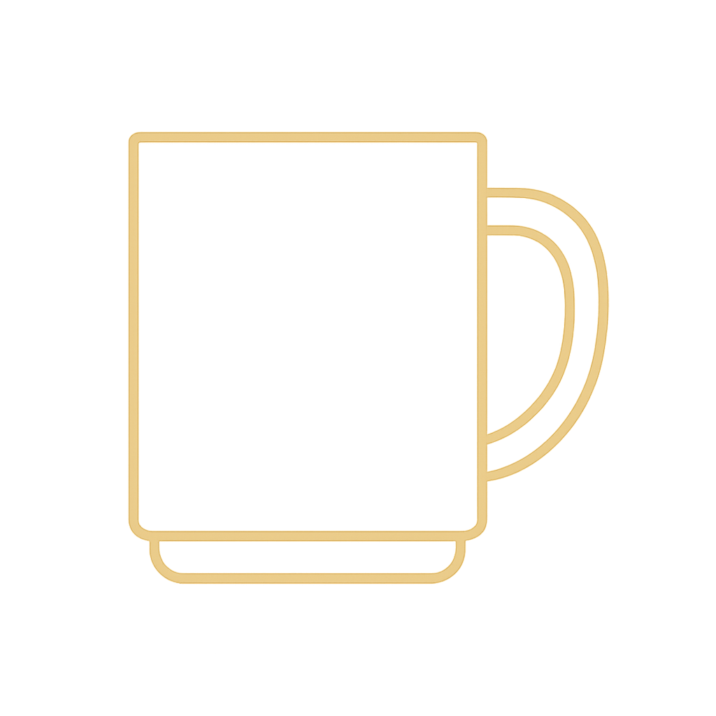 mug line art netteeshirt