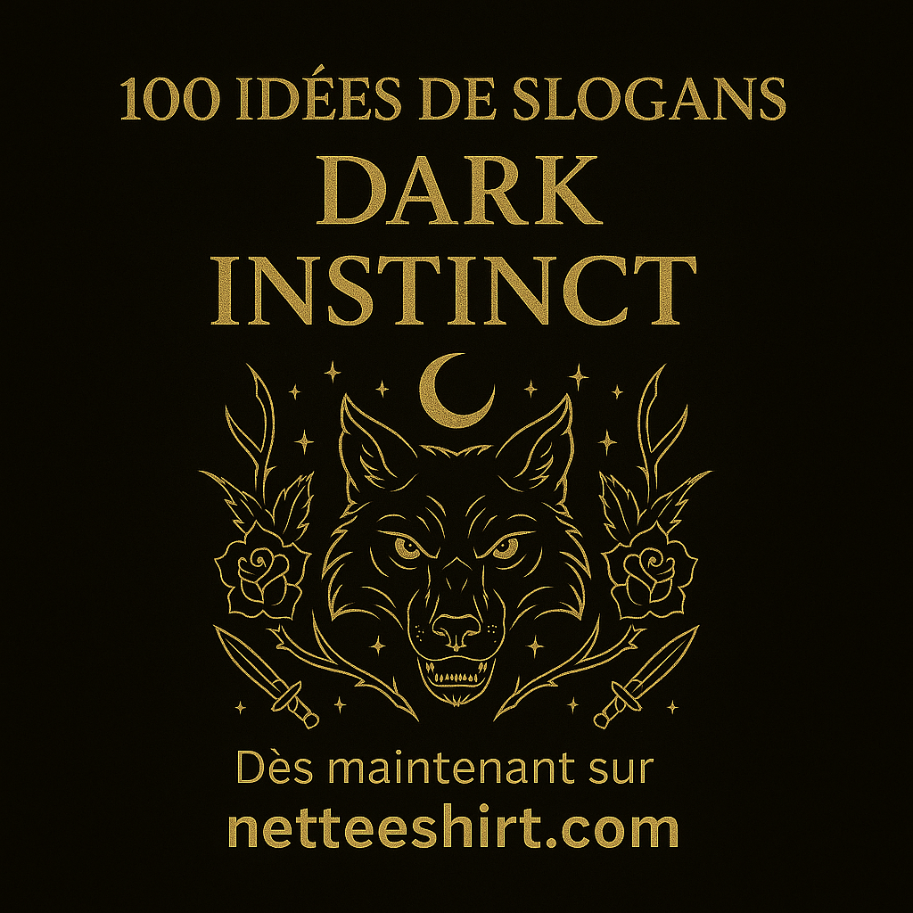 100 idées de slogant Dark Instinct