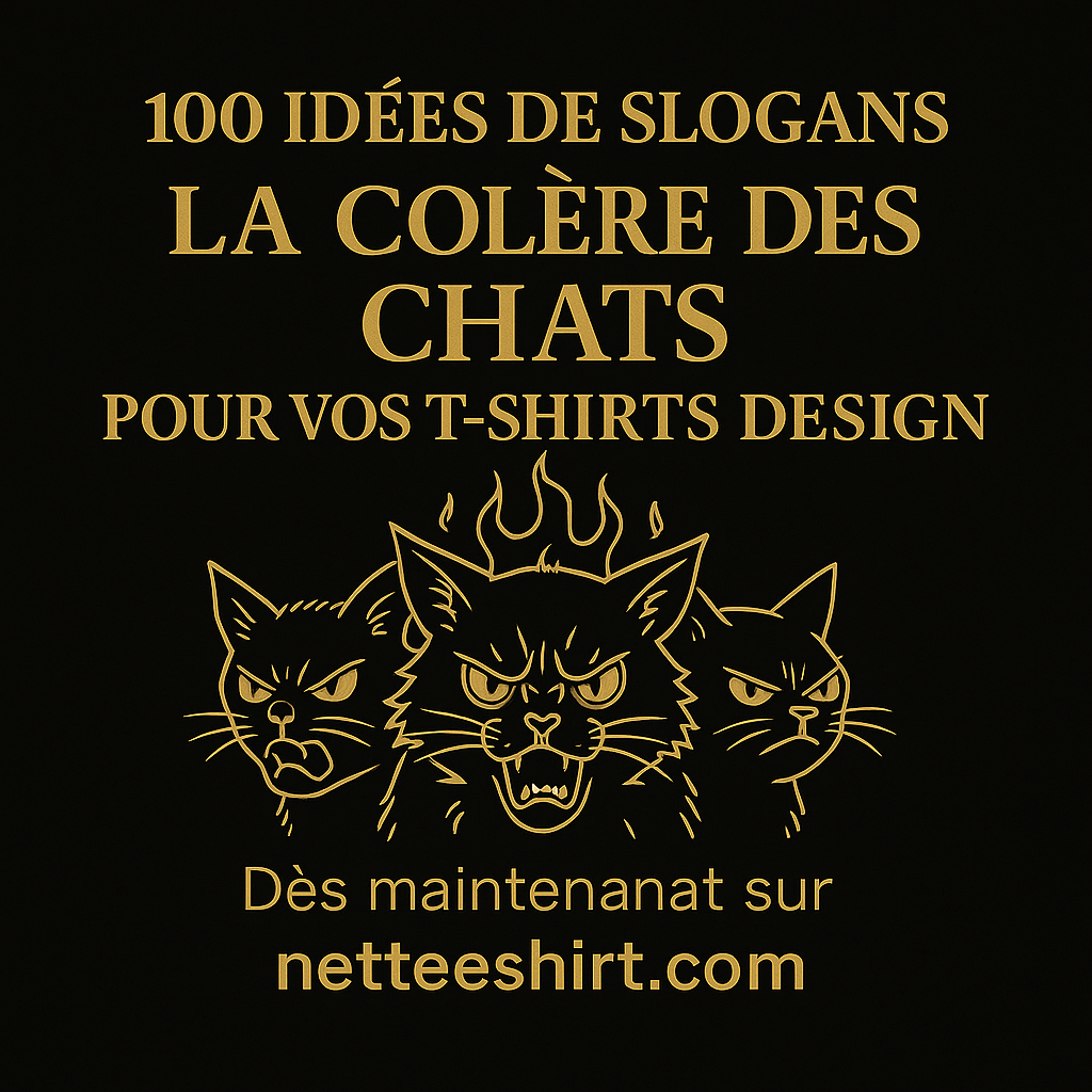 100 idées de slogans La Colère des Chats