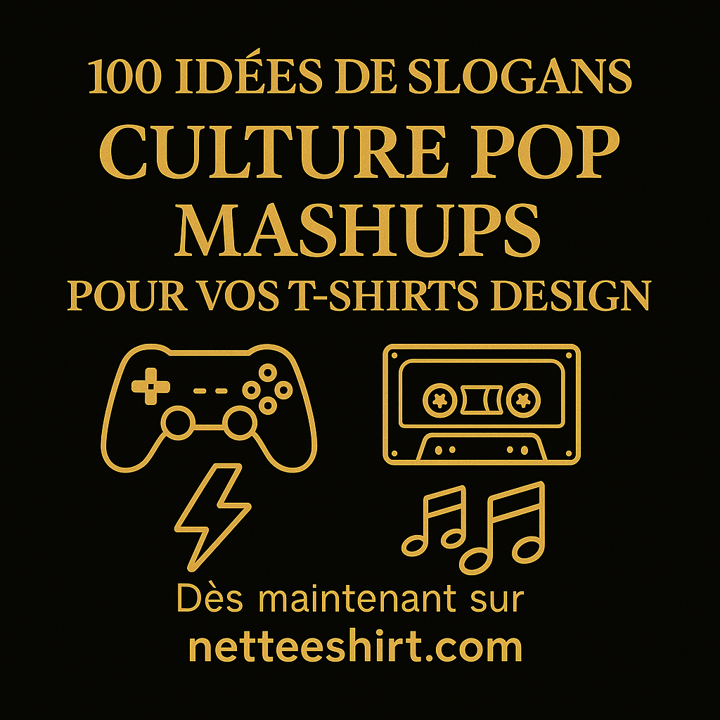 100 idées de slogant culture pop mashups