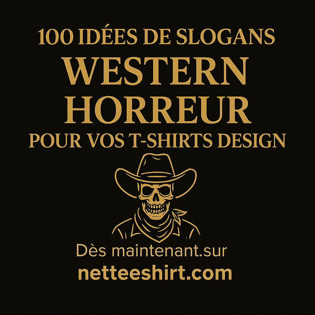 100 idées de slogant western horreur