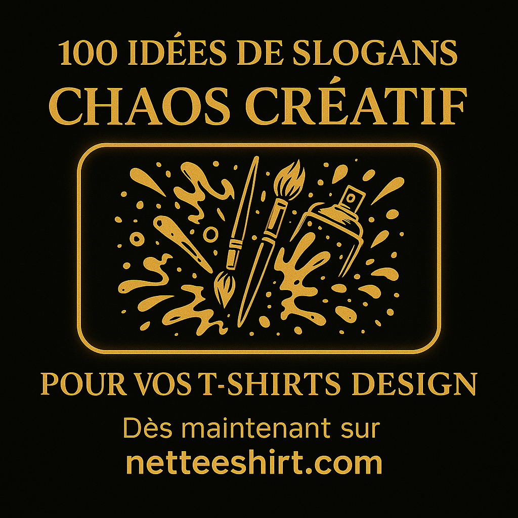 100 idées de slogans Chaos Créatif