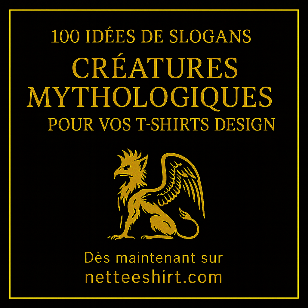 100 idées de slogans Créatures mythologiques modernes