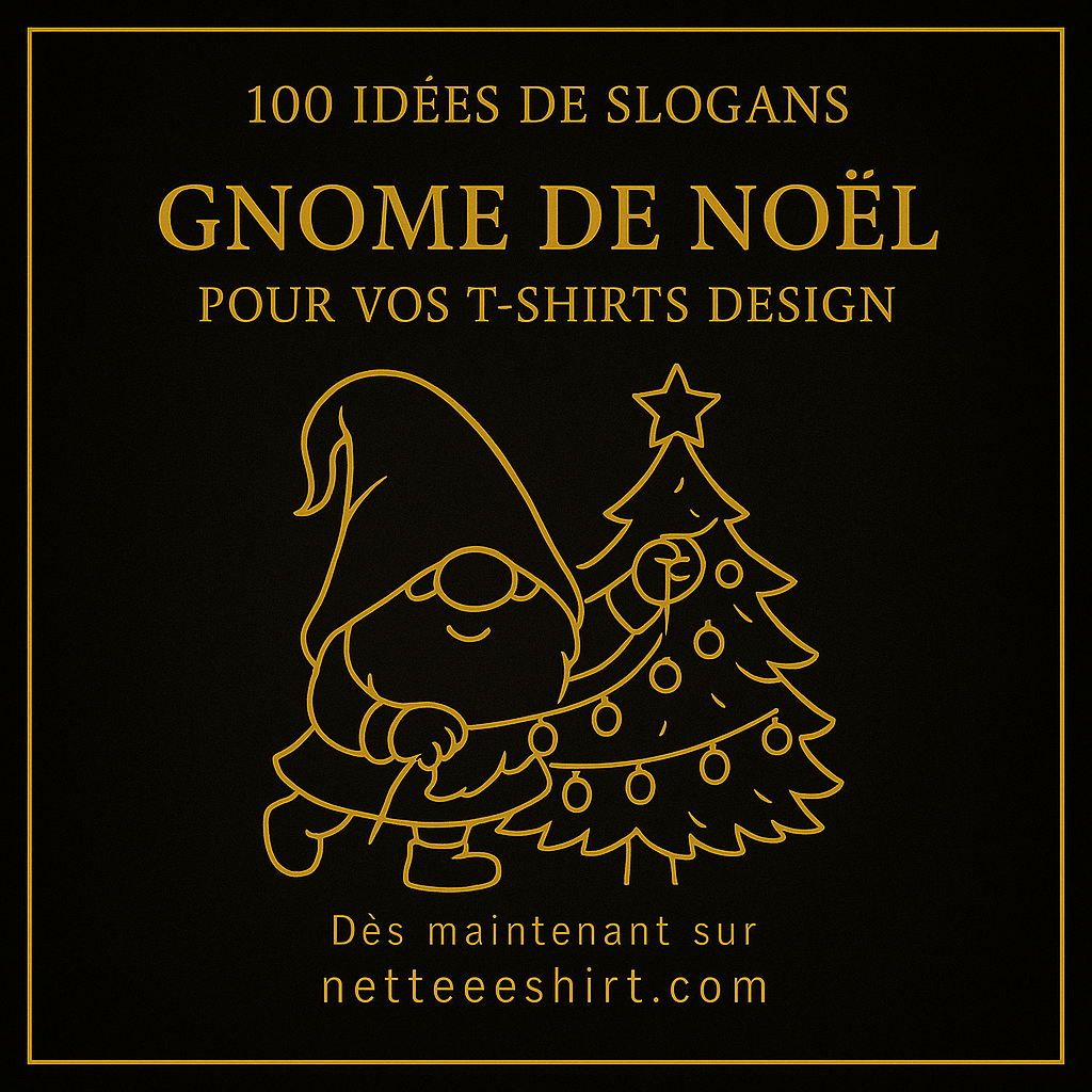 100 idées de slogans gnome de noël