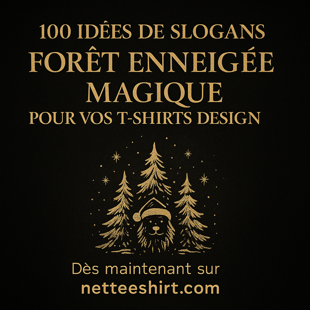 100 idées de slogans Forêt Enneigée Magique