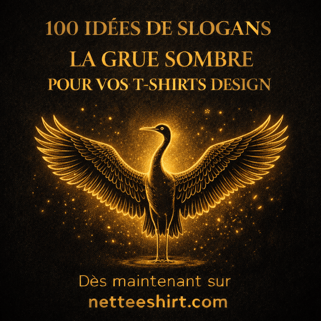 100 idées de slogans La Grue Sombre