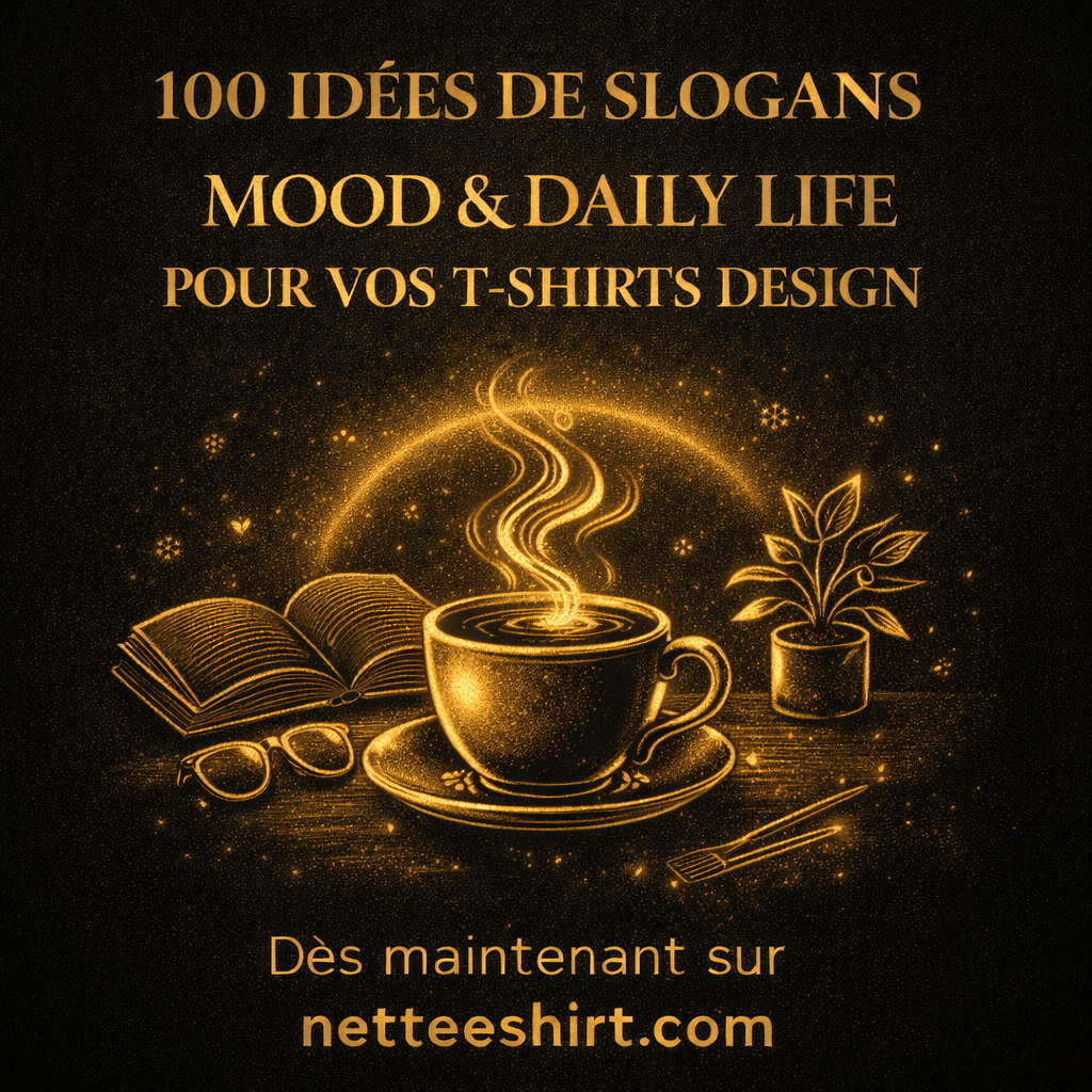 100 idées de slogans Mood & Daily Life