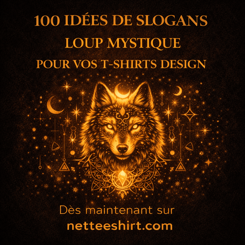 100 idées de slogans loup mystique
