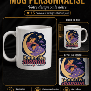 Mug 11 oz personnalisé avec votre design