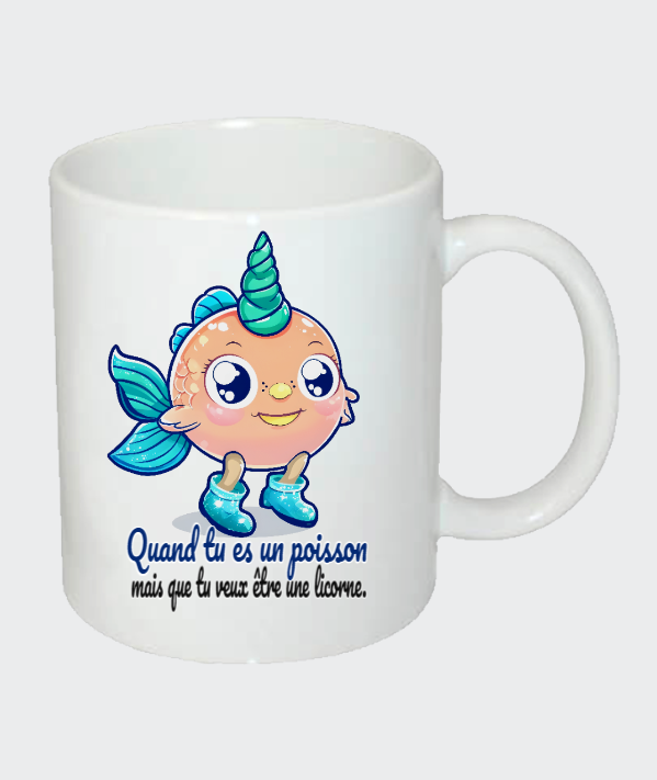 Quand tu es un poisson mais