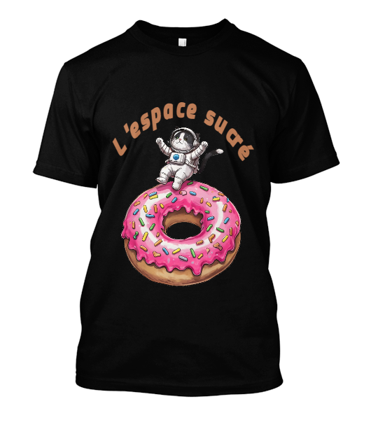 l\'astronaute sur un donut