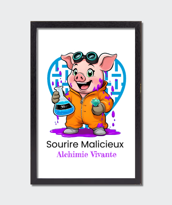 Le Porcelet Alchimiste et le Joyau de la Magie Chromatique